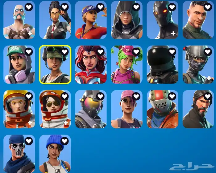 حساب فورت نايت للبيع 10