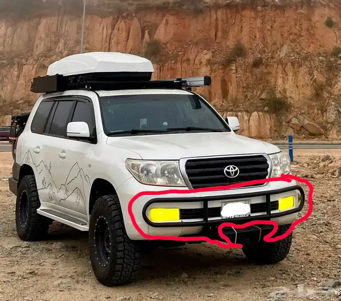 صدام تفصيل جديد لاندكروزر LC200 6