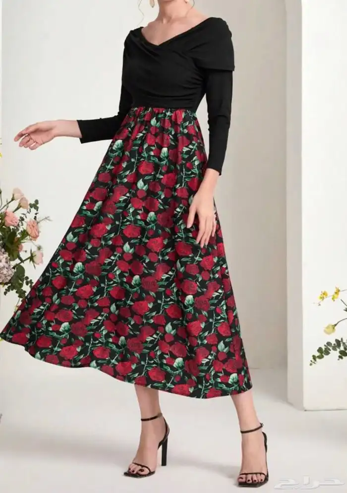 فستان احمر 0