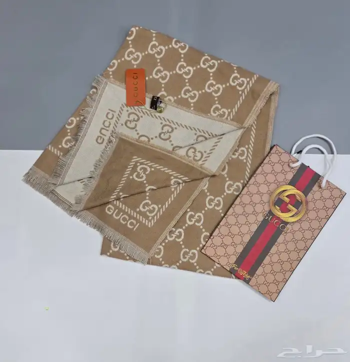 شالات ماستر كواليتي شنيل  بربري  لويس فيتون  فندي  هرمز 33