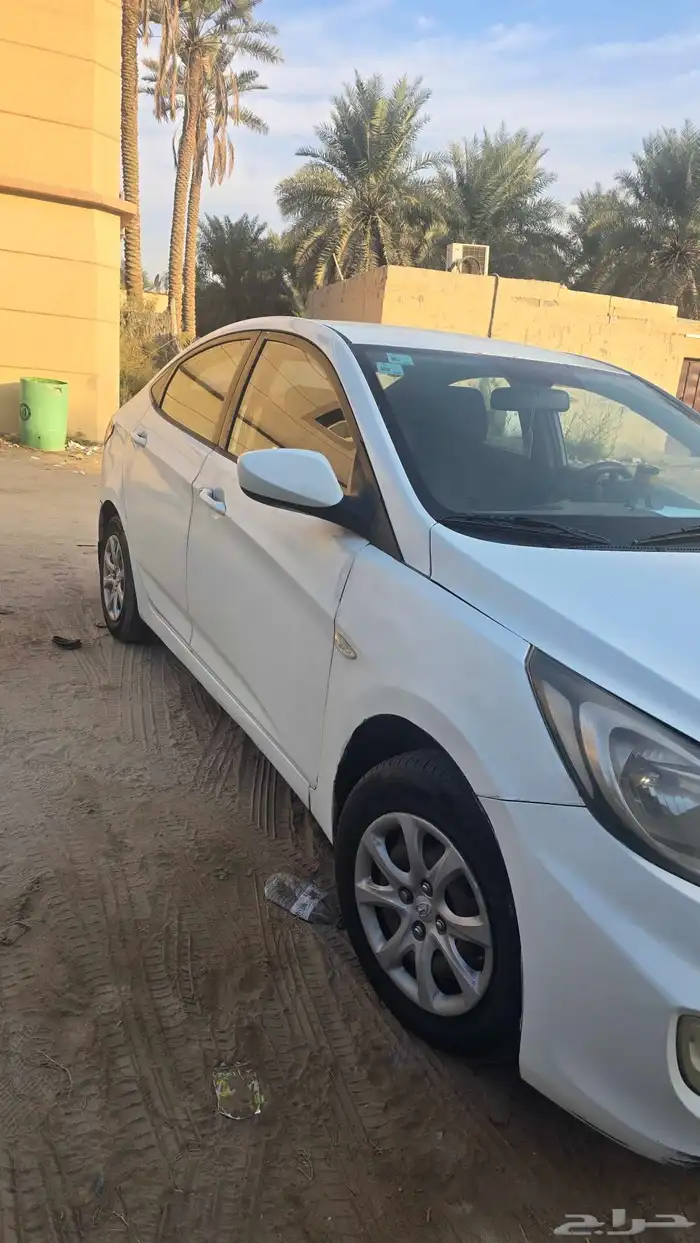 اكسنت موديل 2012 مستعمله قير اوتوماتيك للبيع فحص واستماره 2