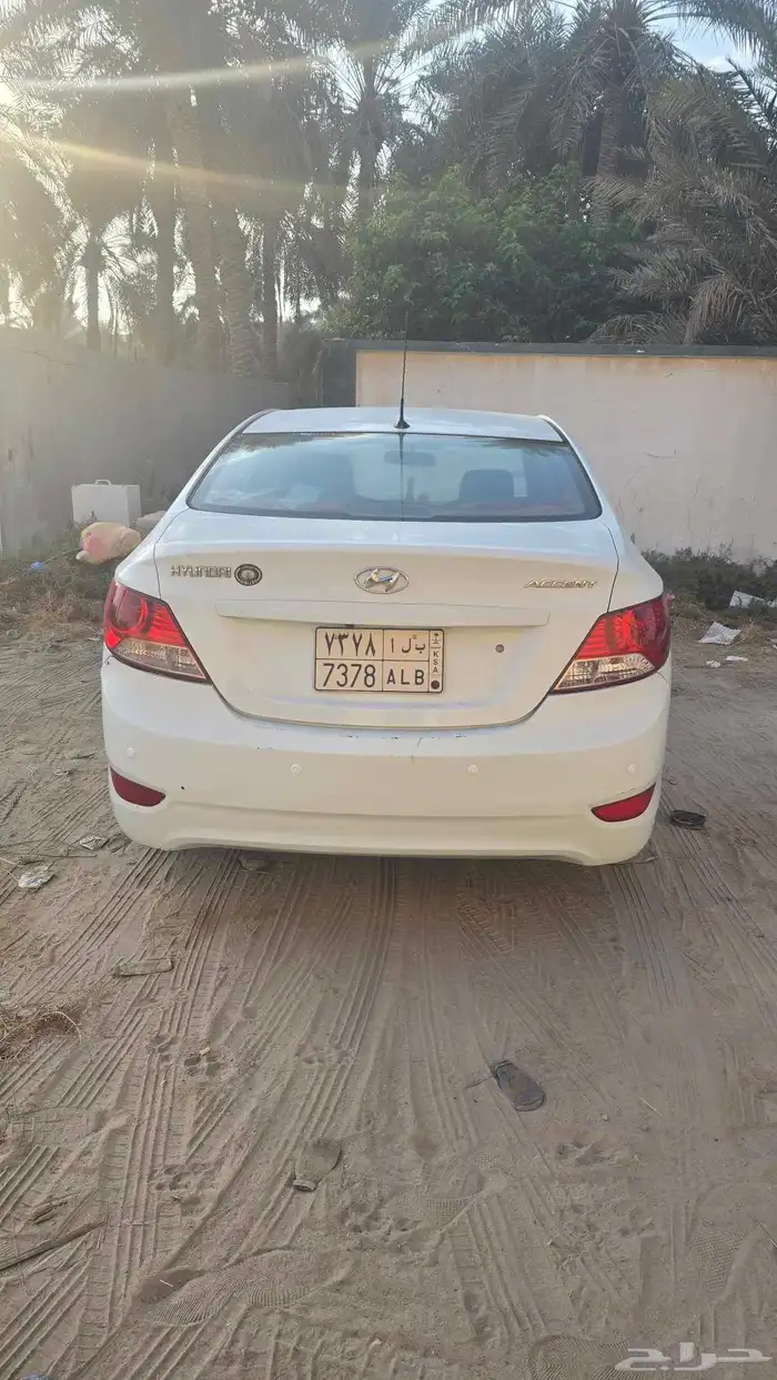 اكسنت موديل 2012 مستعمله قير اوتوماتيك للبيع فحص واستماره 4