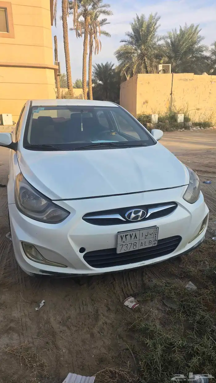 اكسنت موديل 2012 مستعمله قير اوتوماتيك للبيع فحص واستماره 0