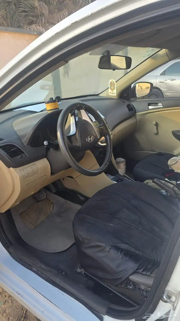 اكسنت موديل 2012 مستعمله قير اوتوماتيك للبيع فحص واستماره 6