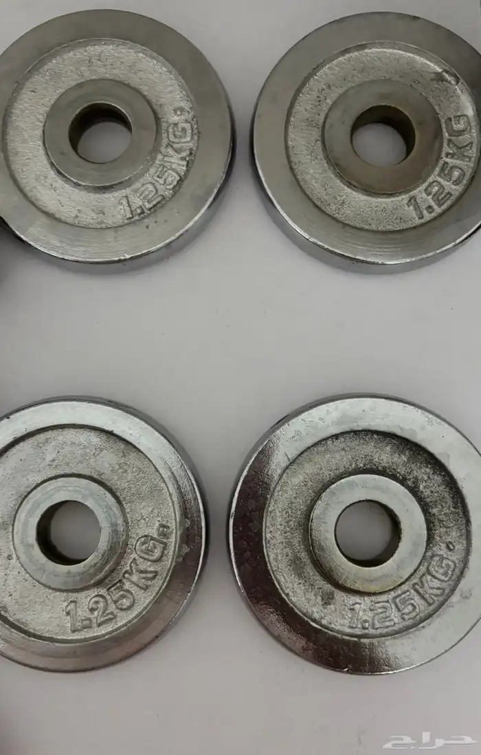 طقم أثقال (دمبل) قابل للتعديل   حالة ممتازة 1