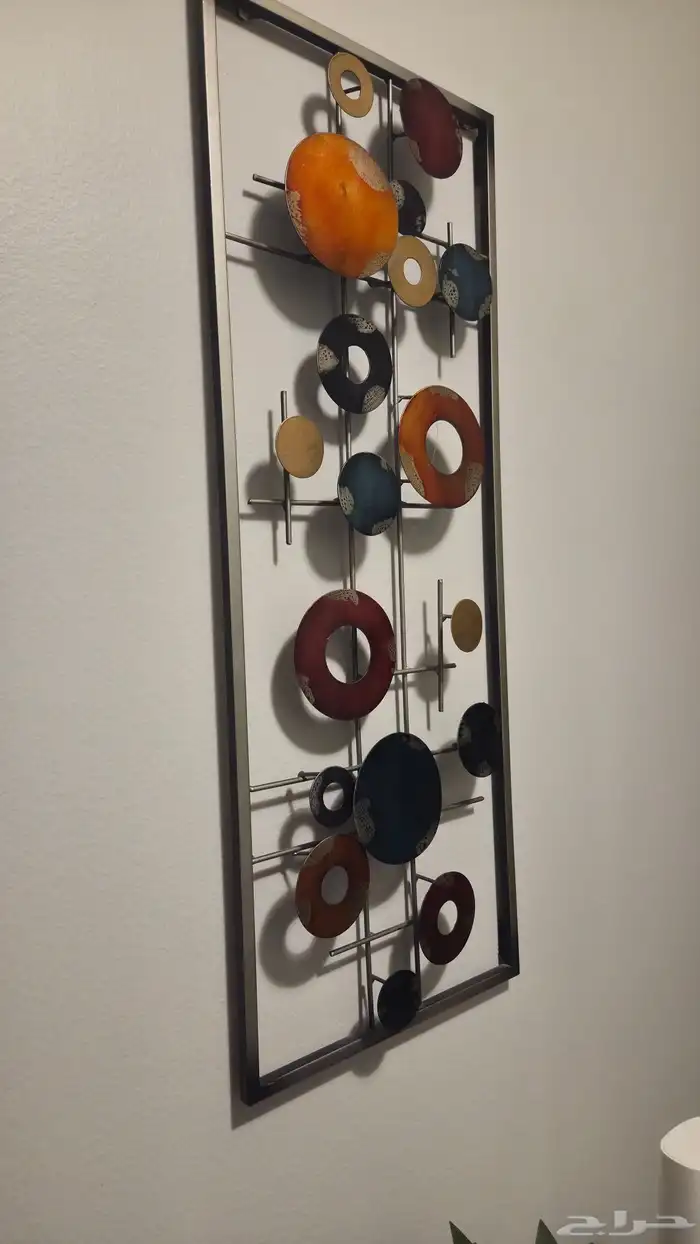 لوحة الدونات الفنية Dount wind metal 1