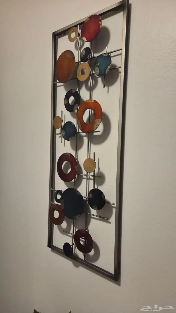 لوحة الدونات الفنية Dount wind metal 2