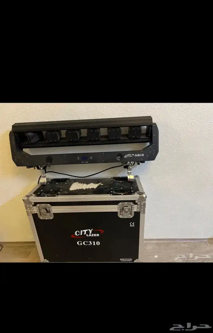 ليزرات اثنين واحده 6 لمبات والثاني 4 على السوم 4