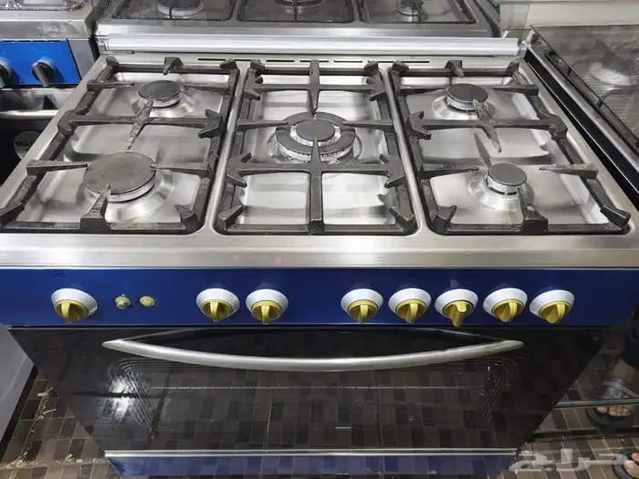 Italian 5 burner gas stove 90 69 cm measurement 3