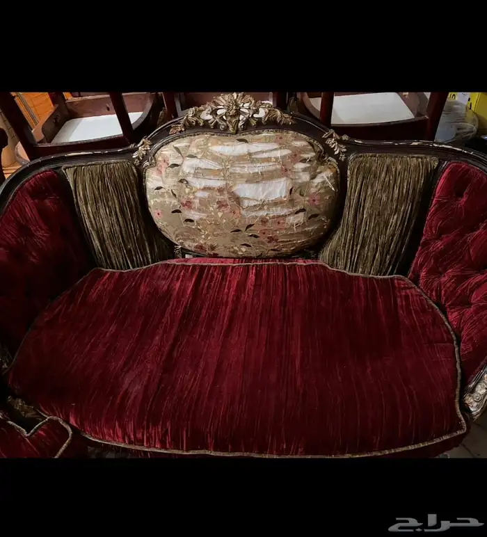 طقم كنب 3 قطع مستعمل للبيع 2