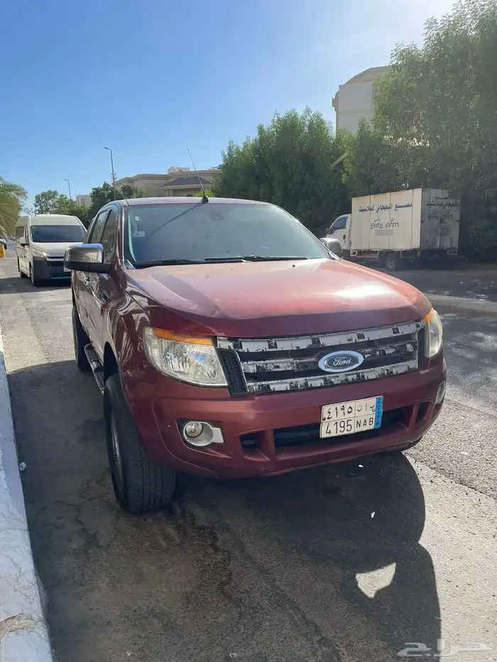 بيك اب فورد اللون احمر 2015 6