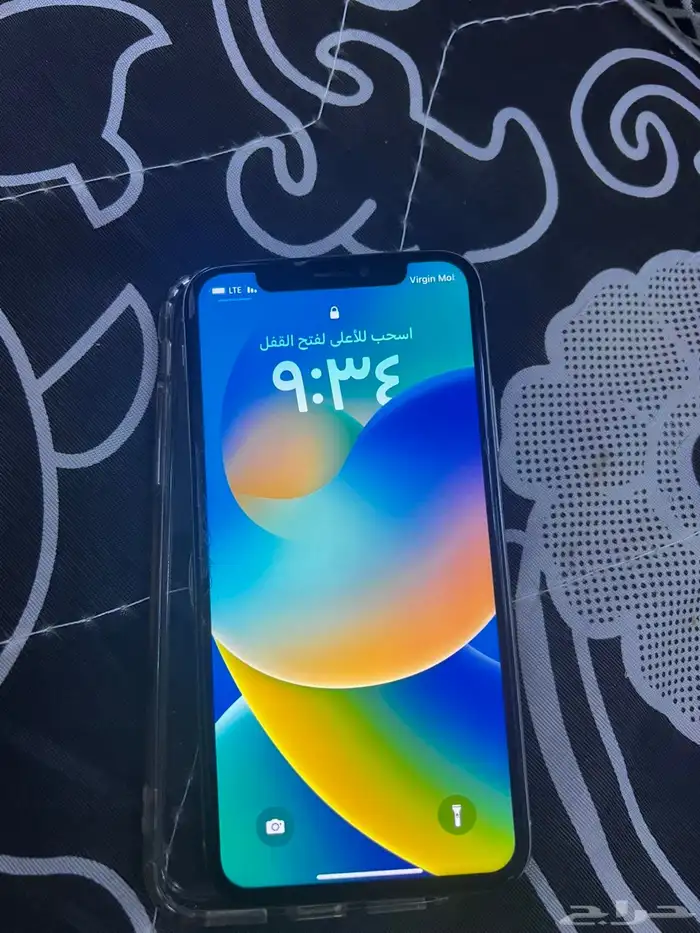 ايفون اكس لبيع 256 البطارية 74 1