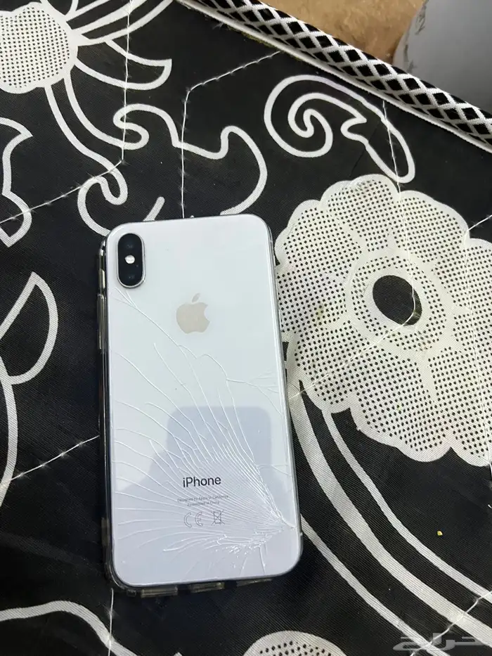 ايفون اكس لبيع 256 البطارية 74 3