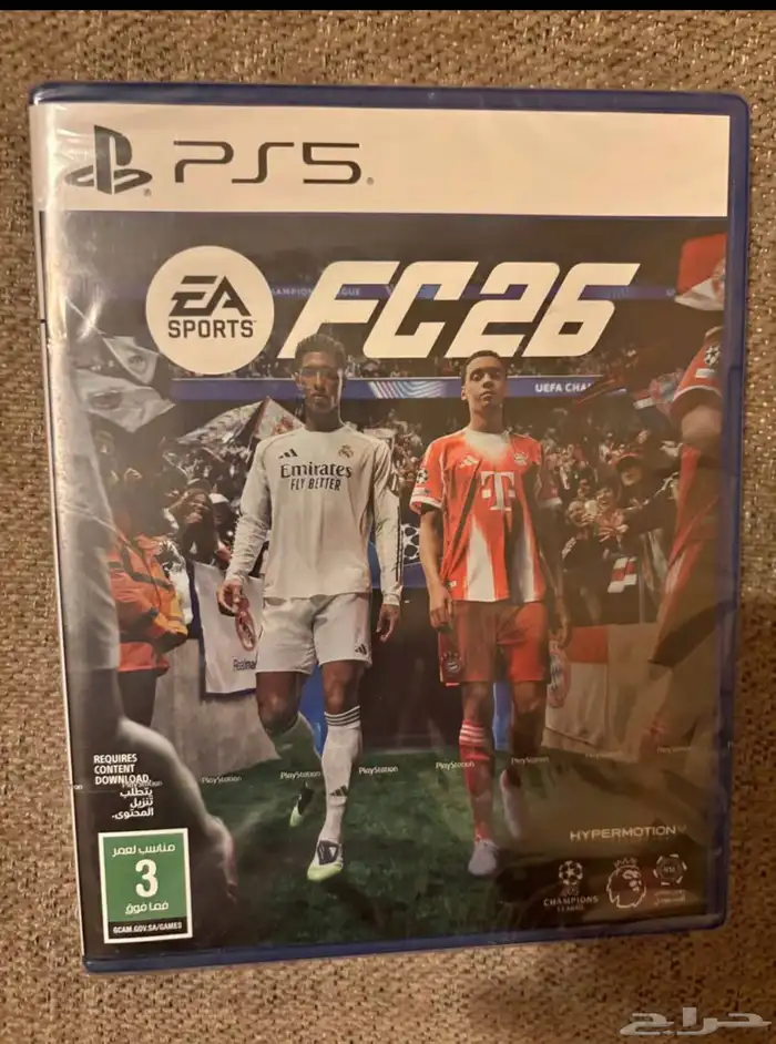 PS5 FC26 KSA VERSION BRAND NEW SEALED PACK 0