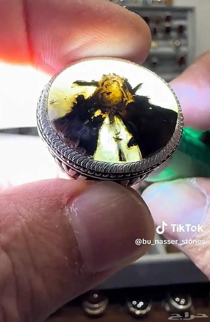 خاتم فضه مصور 0