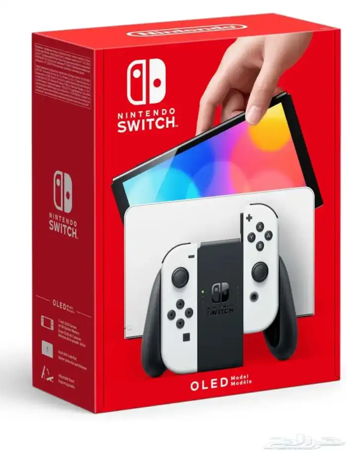 نينتندو سويتش موديل OLED ابيض 2