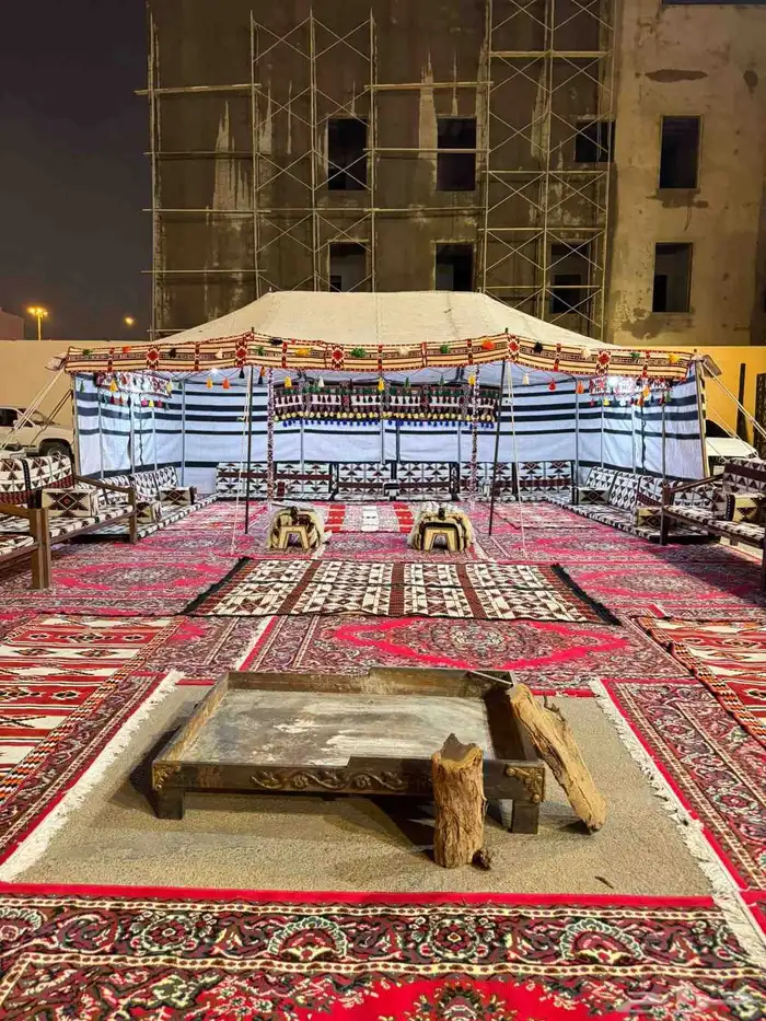 تاجير اخيام تاجير بيوت شعر تاجير دفايات تاجير جلسات شعبي تاج 3