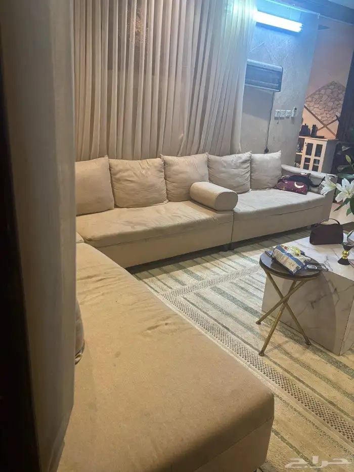 كنب مقاس 4 5مستخدم يحتاج غسيل فقط 2