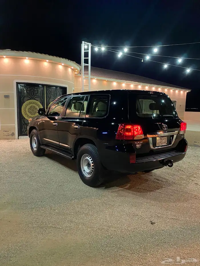 جي اكس 2008 لاندكروزر اسود 4