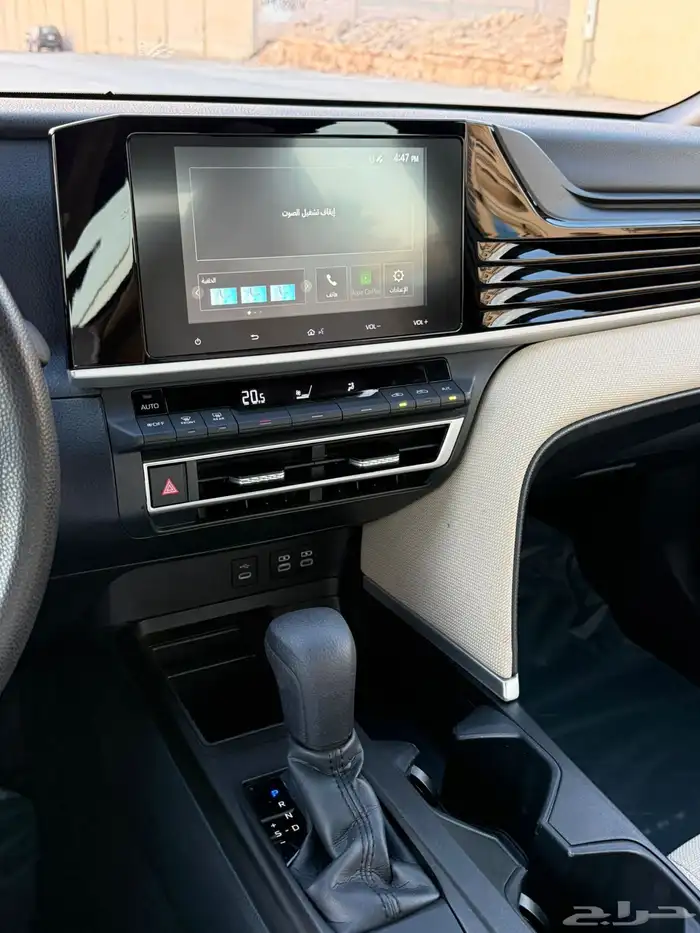 كامري 2025 E استاندر بنزين كحلي 2