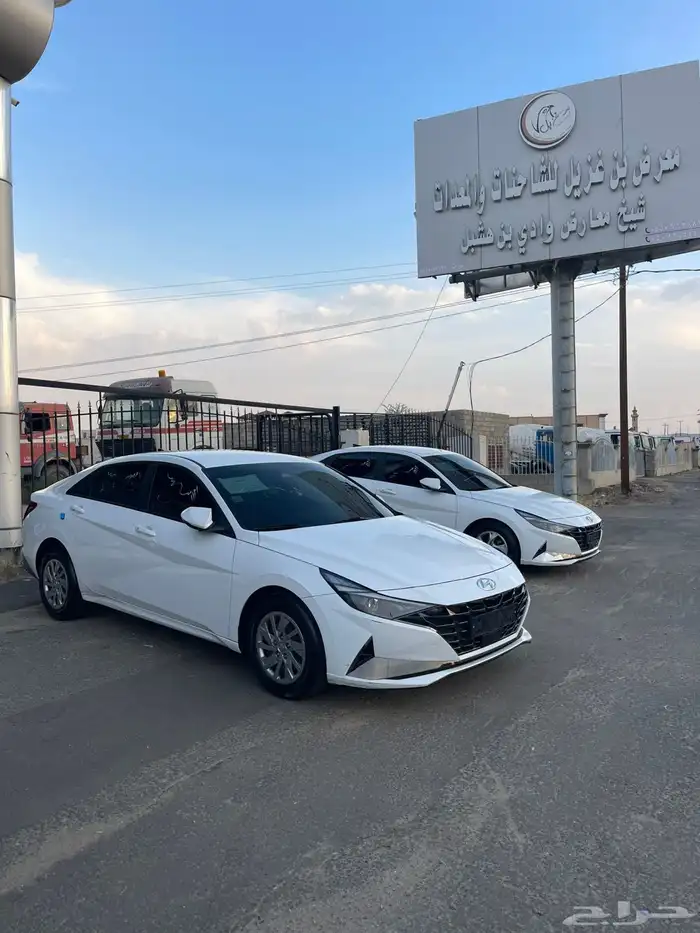 النترا افانتي 2021 بطاقه جمركيه تم البيع 2