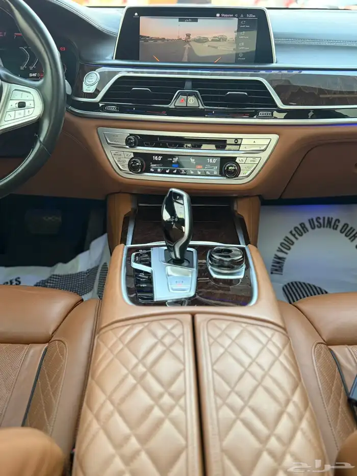 BMW 750 خليجي موجودة بدبي موديل 2021 موجودة بدبي 13