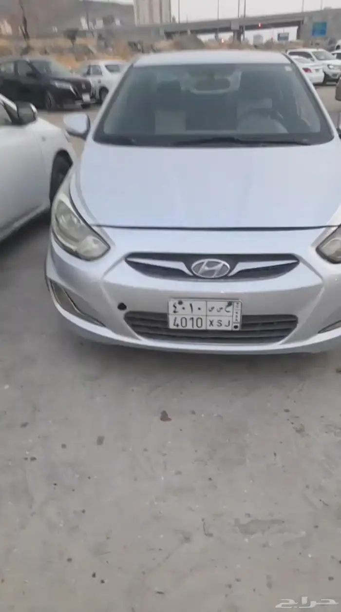 هواندي اكسنت 2014 مفحوص بدون حكات عليه ممشى 447619الف 0