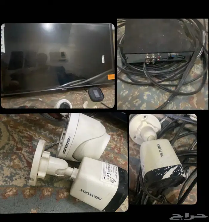 كاميرا مراقبه مع كامل اغراضها 0