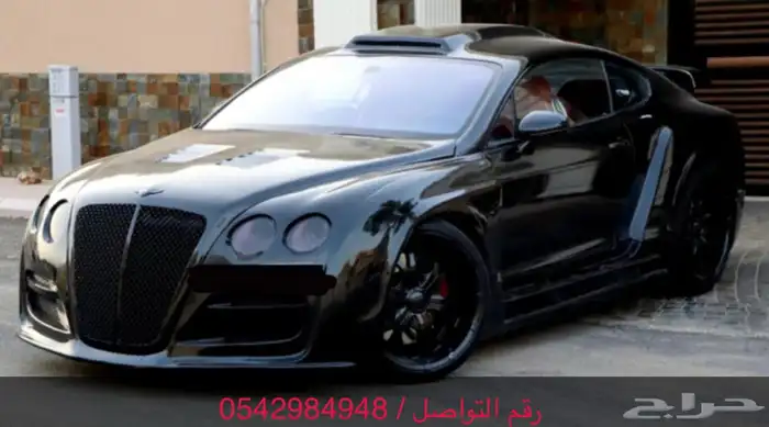 للبيع بنتلي جي تي تصميم منصوري العداد قليل جدا  بسعر ممتاز 0