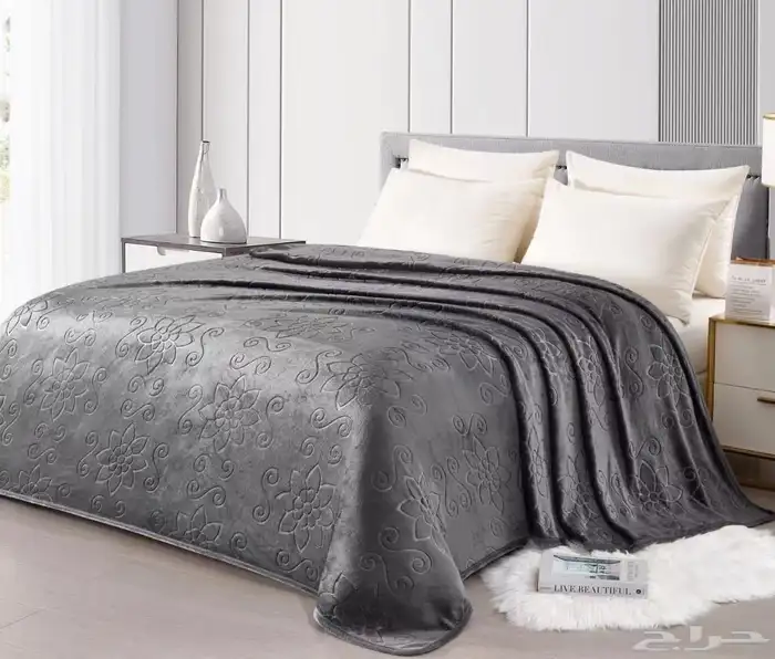 إيليت كومفورت للمفروشات وصل حديث ا  بطانية 2 كيلو  سادة محف 3