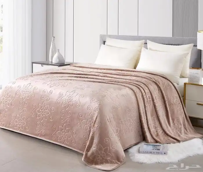 إيليت كومفورت للمفروشات وصل حديث ا  بطانية 2 كيلو  سادة محف 5