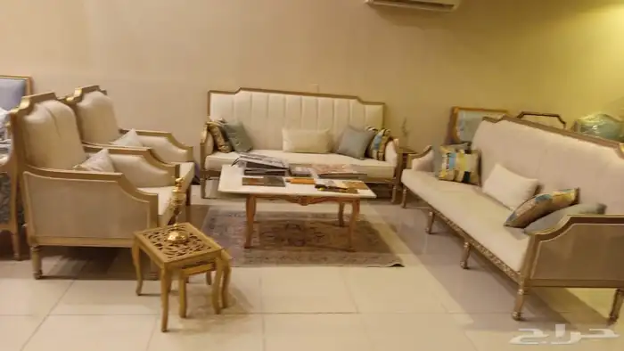 طقم كنب ب2500 جديد 1