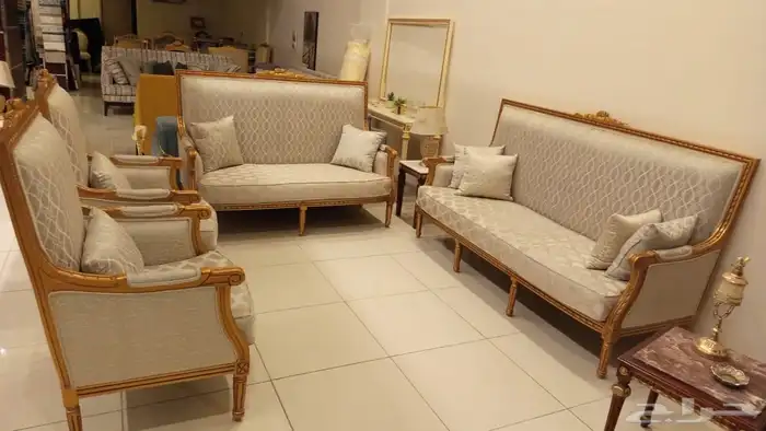 طقم كنب ب2500 جديد 0