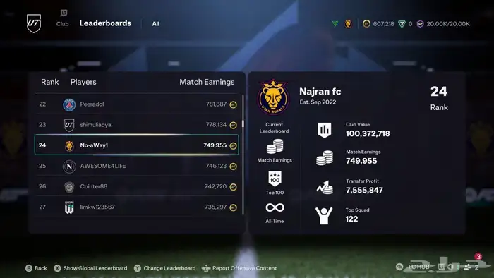 حساب fc26 فيفا مصنف 24 على العالم للبيع اعلى سومة 0