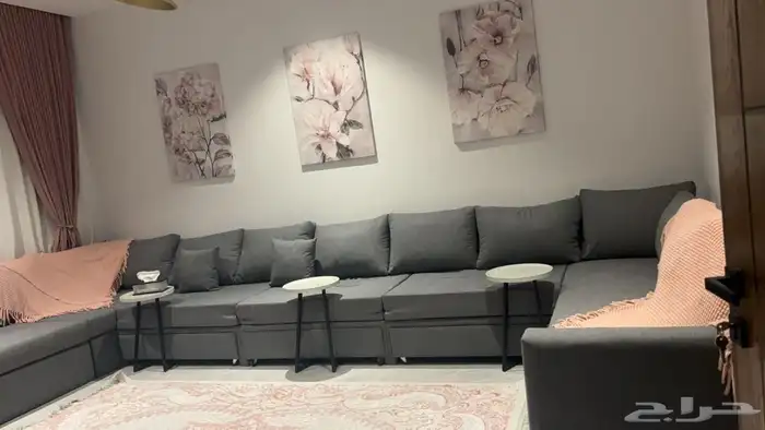 شقة مؤثثة vip للايجار غرفتين وصالة ومطبخ وسطح 11