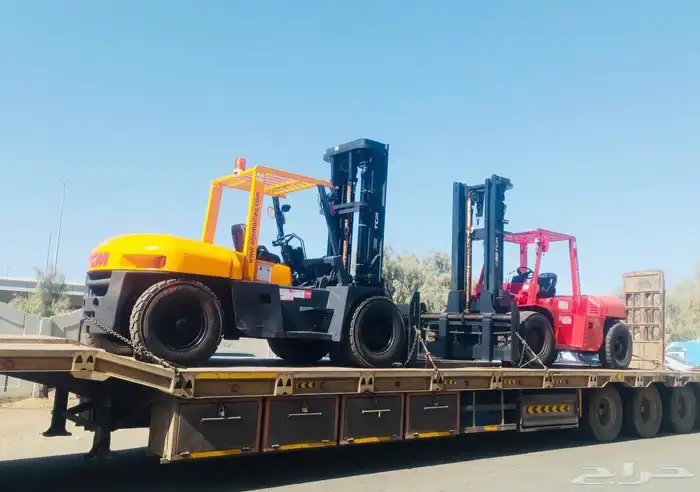 رافعه شوكيه فوركلفت للايجار الشهري واليومي والمشاوير حسب الط 9