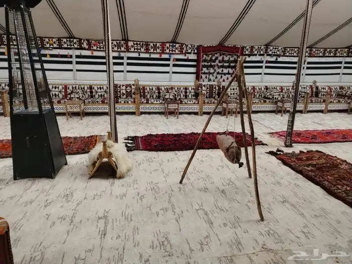 تاجير خيم بجيمع انواعها جلسات شعبيه بأنواعها كراسي زل طاولات 4