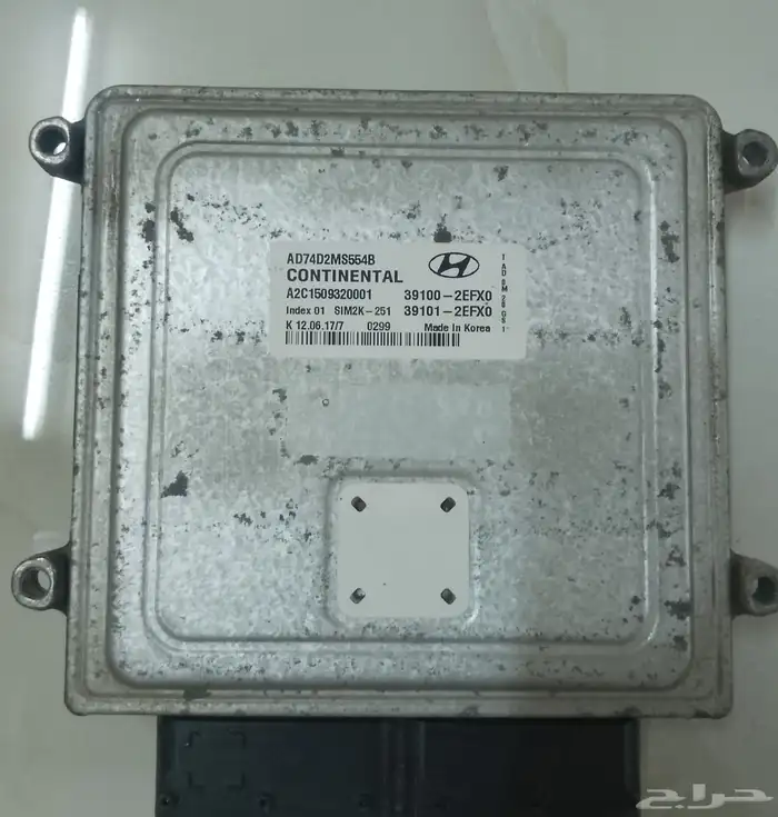 كمبيوتر مكينه هيونداي النترا من 2017 و 2020 مع البرمجه 1