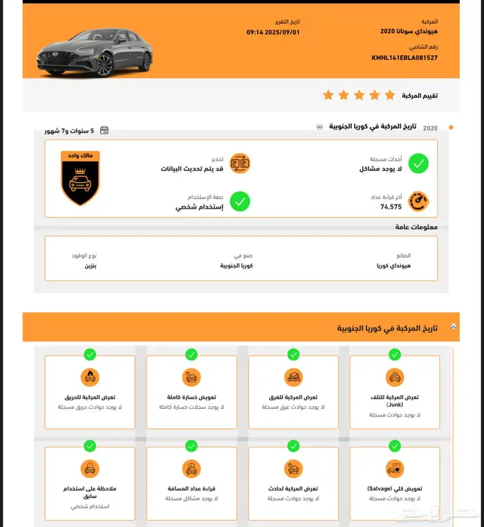 سوناتا 2020 بنزين 42