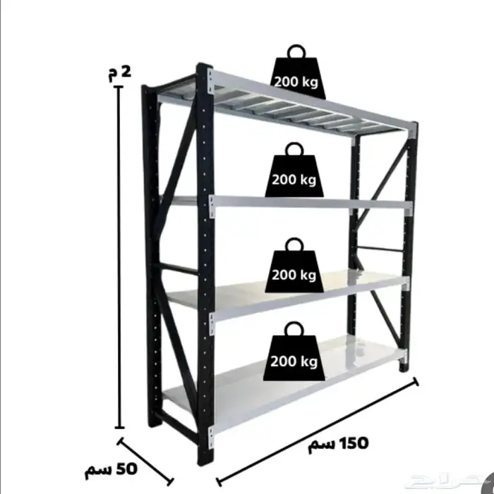 رفوف تخزين مستوعات 2