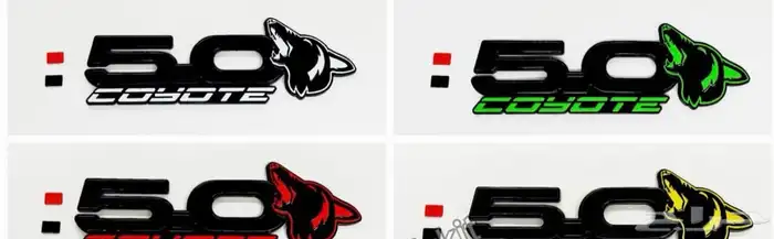 متوفر لحية موستنج جناح قطع غير 2