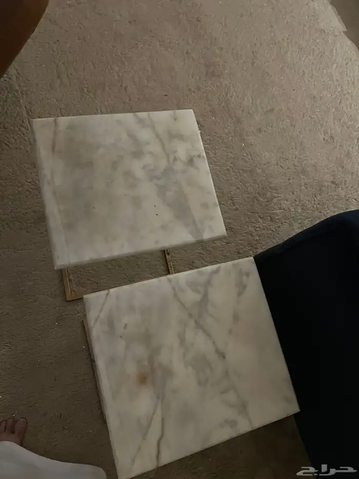 طقم 6 طاولات خدمه رخام مع طاولة مدخل للبيع 0