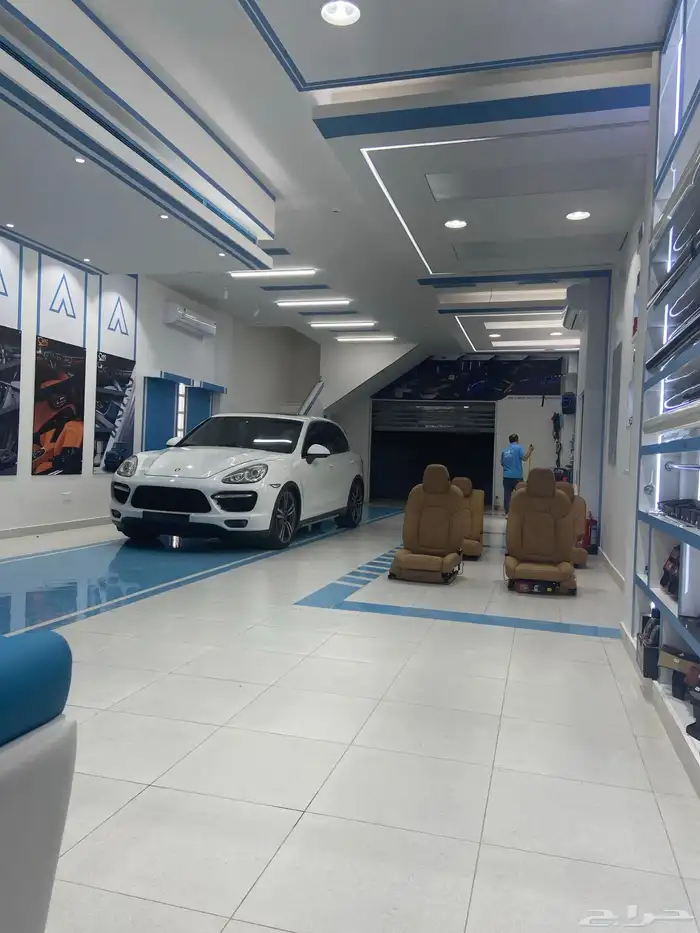 تنجيد مقاعد البورش 3