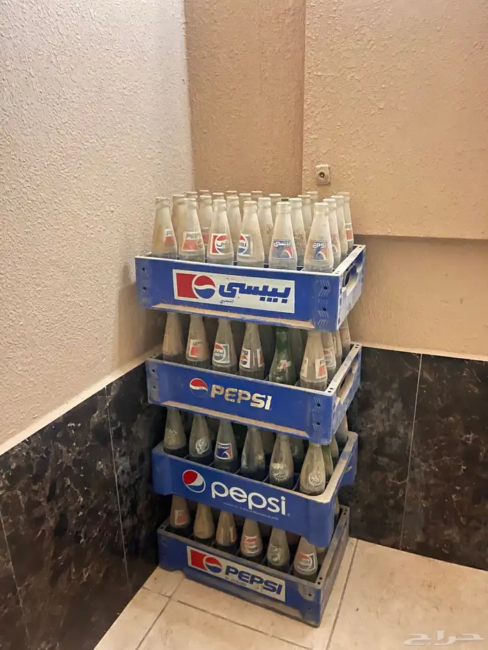 صناديق بيبسي قديمه تعبئه 0