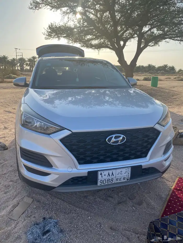 جيب توسان موديل 2019 ديزل المكينه والقير ع الشرط بدون دبل 0