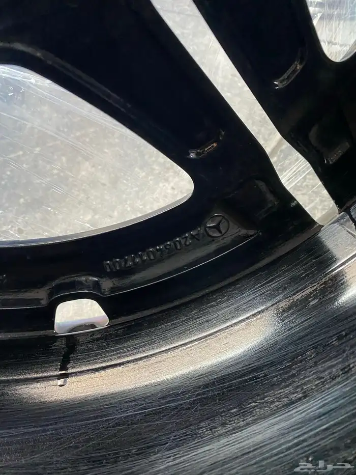 جنوط مرسدس c200 مقاس 18 مستعمل اصلي وكاله موديل 2023 مقاسين 4