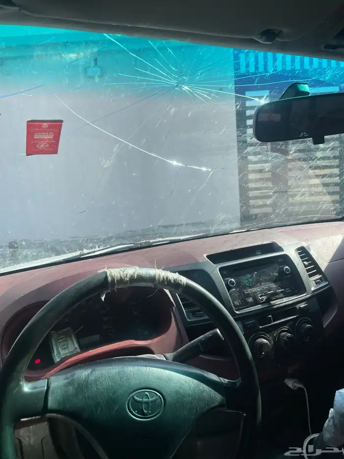 نوع هايلكس ممشى 600جته صدمه الوجهيه خفيف شاصي سليم 4