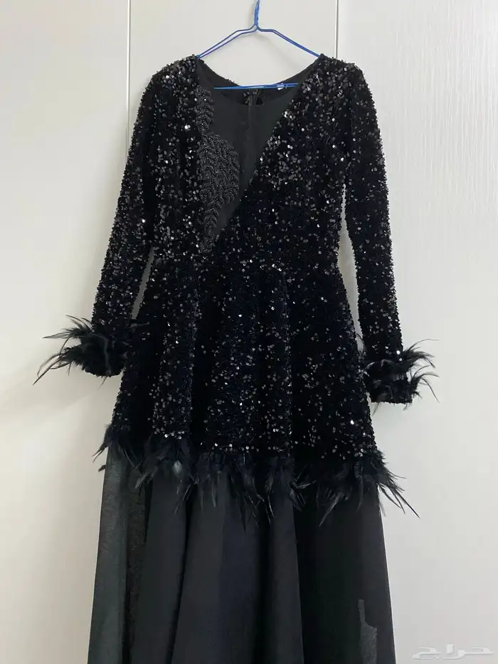 فساتين الزهري مقاس XL الاسود 16 1