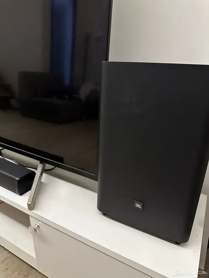شاشه سوني ومسرح منزلي صوتي jbl 2