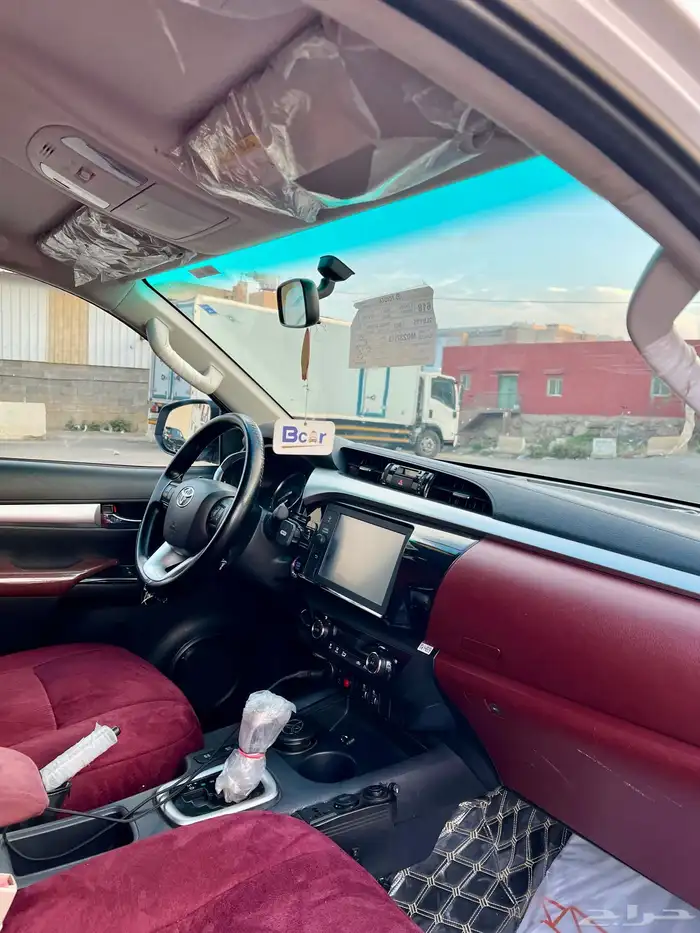 هايلوكس 2021 سعودي ديزل ماكينه 2800 مشروطه ومجهزه للرحلات 9